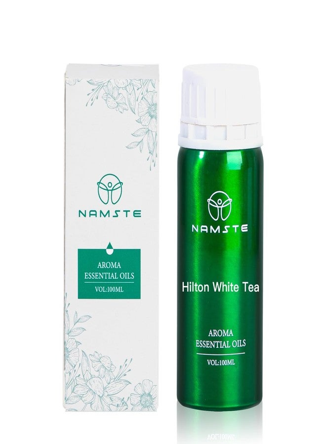 NAMSTE White Tea 3.38 Fl Oz Essential Oil for Diffuser, 5-Star Hotel Signature Scen, Liquid Air Freshener, Recreate Luxury Suite Ambiance for Home Hotel-Style Experiences - Image 1